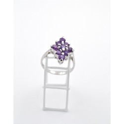Anello in AG 925 e ametiste