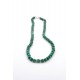 Collana in malachite e argento novecentoventicinque