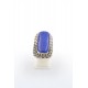 Anello in argento 925/°°° e lapislazzulo