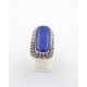 Anello in argento 925/°°° e lapislazzulo