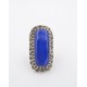 Anello in argento 925/°°° e lapislazzulo