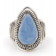 Anello in argento 925/°°° e larimar