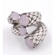 Anello in AG 925 e morganite