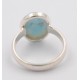 Anello in argento 925 e Larimar