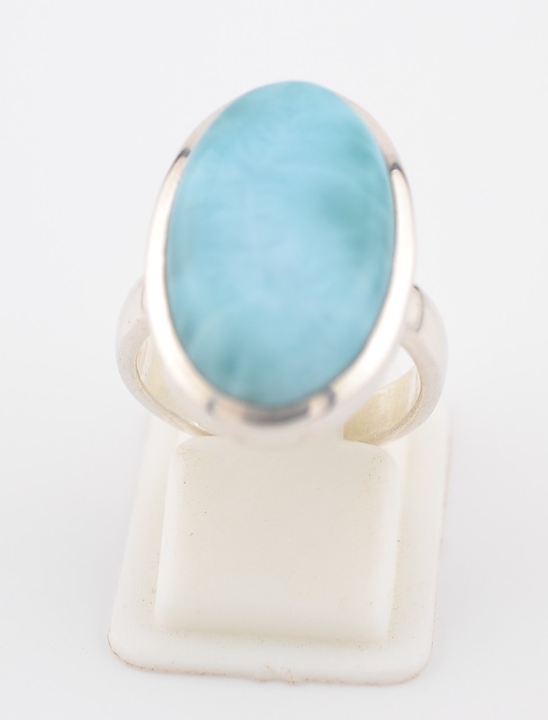 Anello in argento Sterling 925 con pietra preziosa naturale di