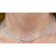 Collana di acquamarina