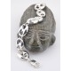 Bracciale in ag 925/°°° maglia marina
