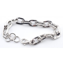 Bracciale in ag 925 /°°° martellato
