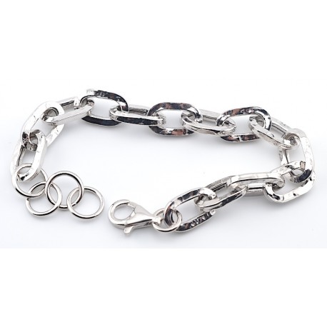 Bracciale in ag 925 /°°° martellato