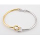Bracciale in AG.925/°°° bicolore