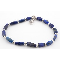 Bracciale in Lapislazzuli e ag 925/°°°
