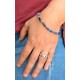 Bracciale in Lapislazzuli e ag 925/°°°