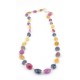 Collana in ag 925/°°° e zaffiri
