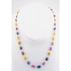 Collana in ag 925/°°° e zaffiri