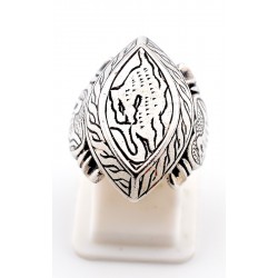Anello in ag. 925/°°° inciso a mano