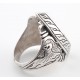 Anello in ag. 925/°°° inciso a mano