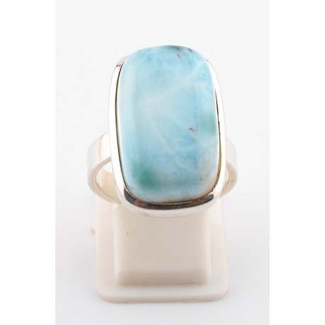 Anello in ag 925/°°° e Larimar
