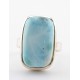 Anello in ag 925/°°° e Larimar