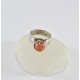 Anello in ag 925% con corallo